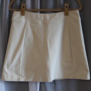 Lady Hagen Pull-On Knit Beige Skirt Skort Golf Medium